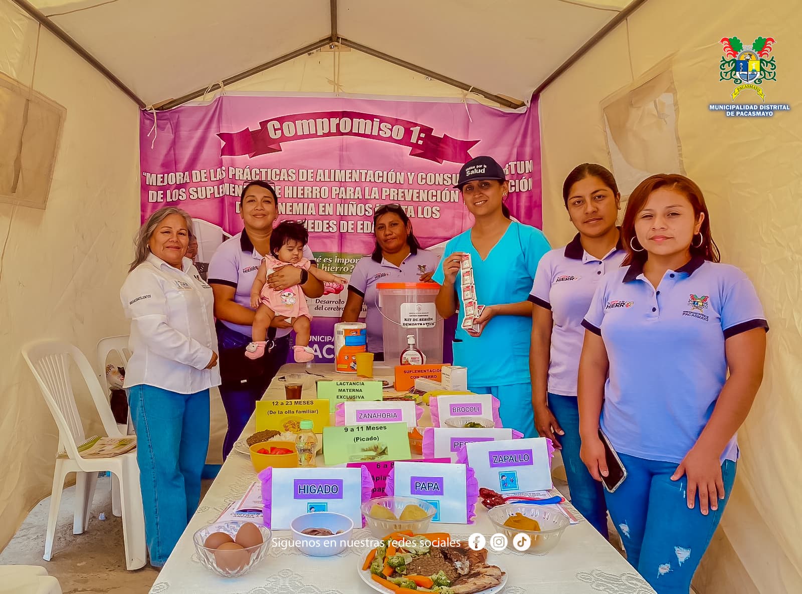 Prevenir la anemia en niños en Pacasmayo: Alimentación saludable desde cero