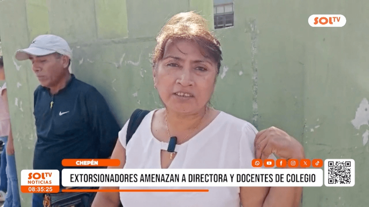 Extorsionan a directora y docentes en Pueblo Nuevo