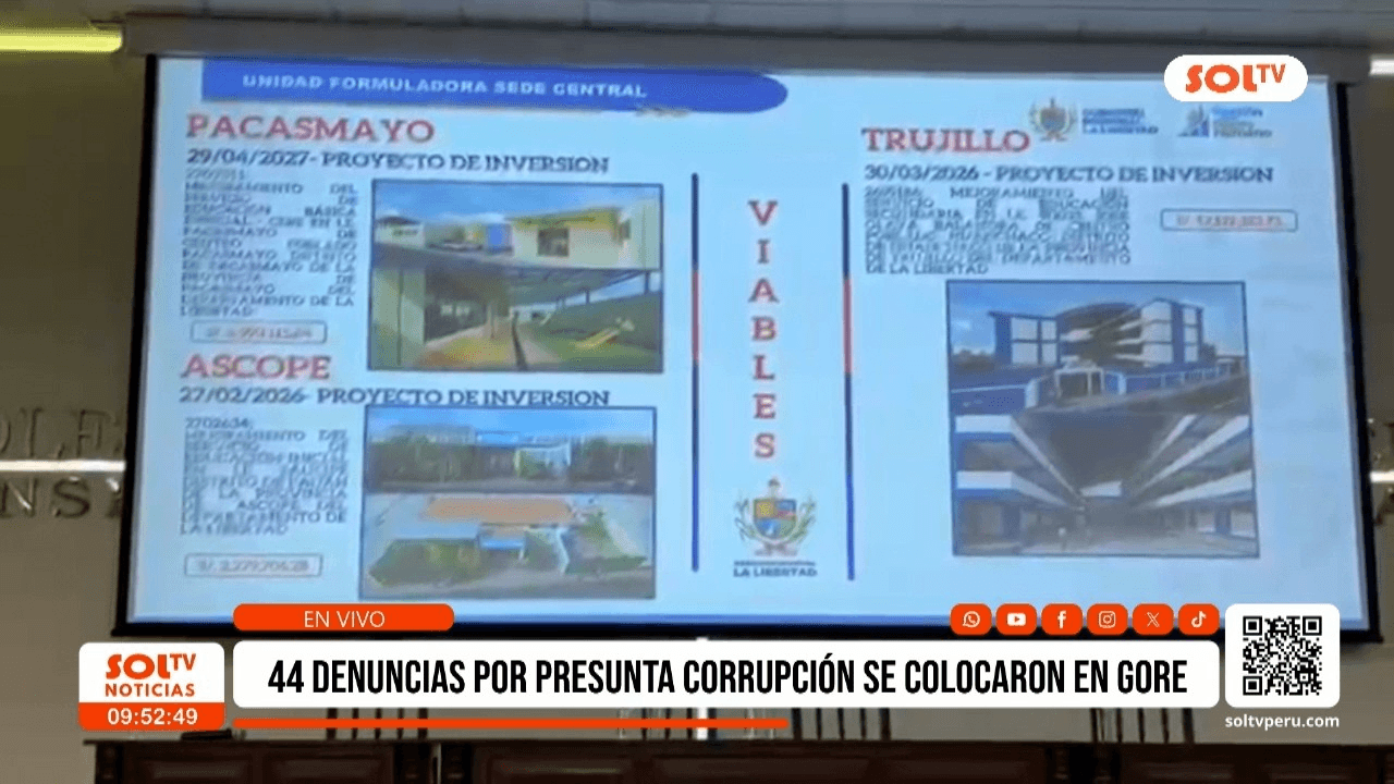 Pacasmayo: Gestión regional contra la corrupción y obras públicas