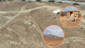 Geoglifo Triple Espiral destruido intencionalmente en Laredo