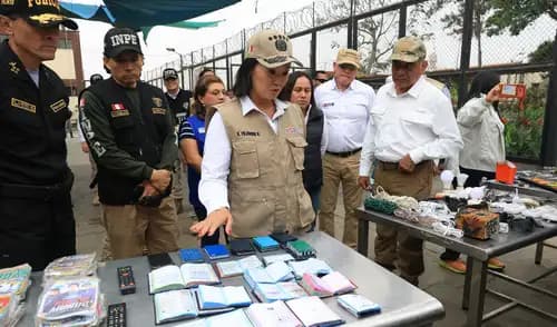 Keiko Fujimori visita penal El Milagro en La Libertad