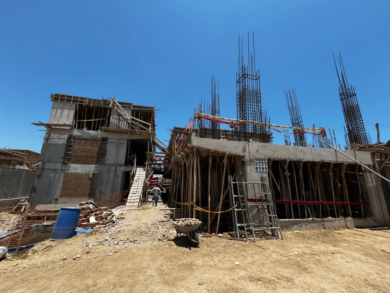 Avance 35% en Reconstrucción CEBA Antonio Raimondi Pacasmayo
