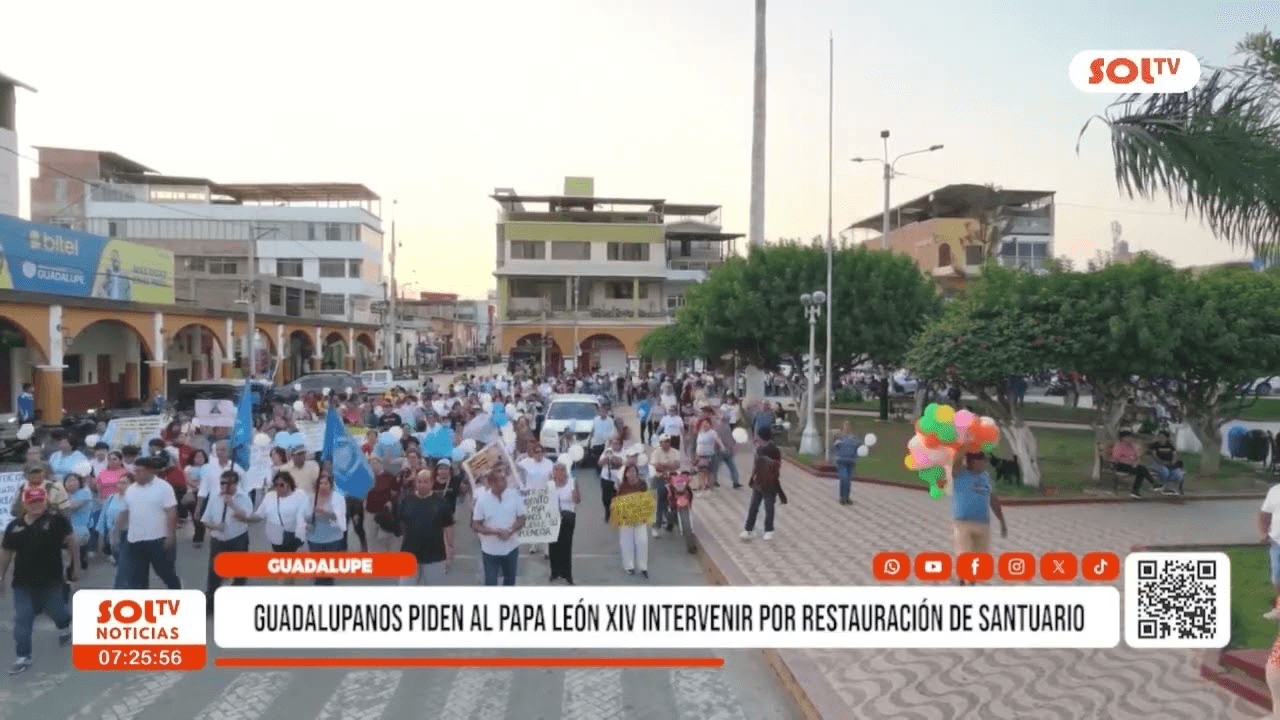 Ciudadanos piden a Papa León XIV restaurar santuario de Guadalupe