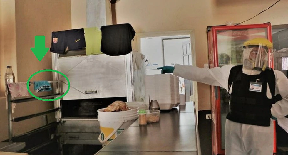 Hallan calzoncillos en restaurante de pollo a la brasa que pretendía vender por delivery