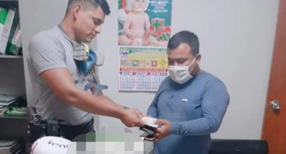 La Libertad: Policía honesto devuelve a su dueño dinero que encontró durante operativo