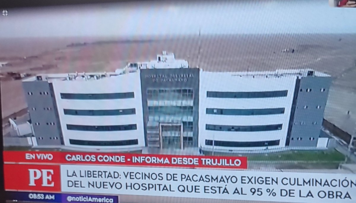 Veronica Linares sobre el hospital de Pacasmayo Veronica Linares sobre el hospital de Pacasmayo
