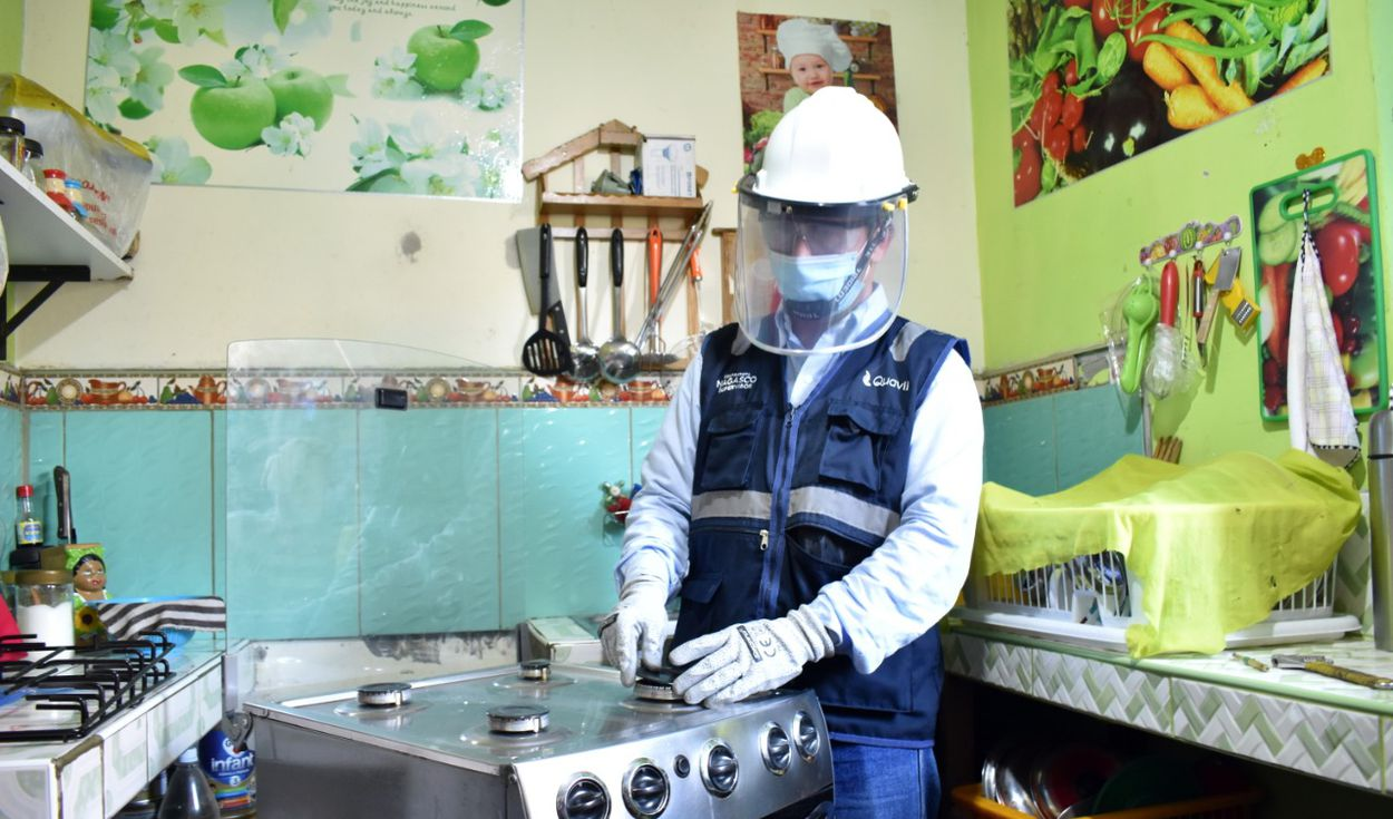 Trujillo tiene 46.000 conexiones domiciliarias de gas natural