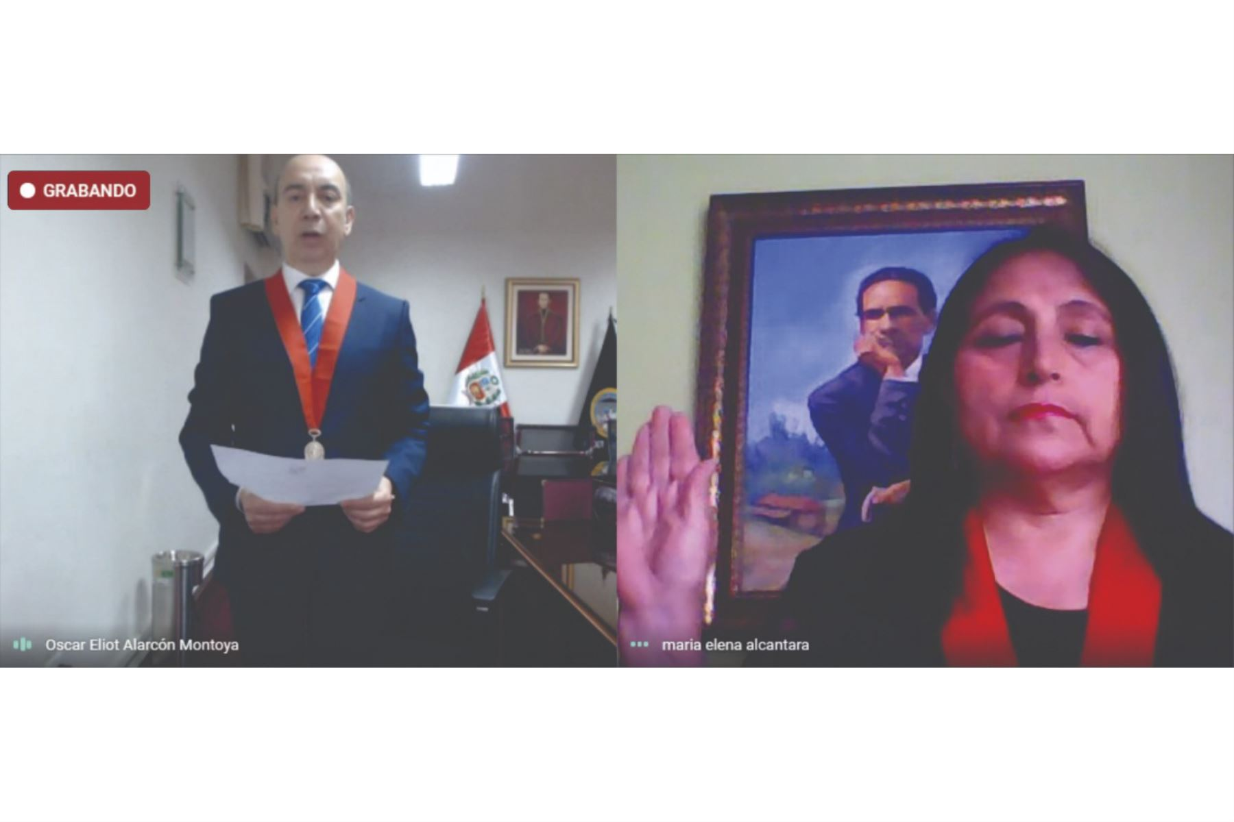 Elecciones 2021: presidenta del JEE de Trujillo jura en ceremonia virtual