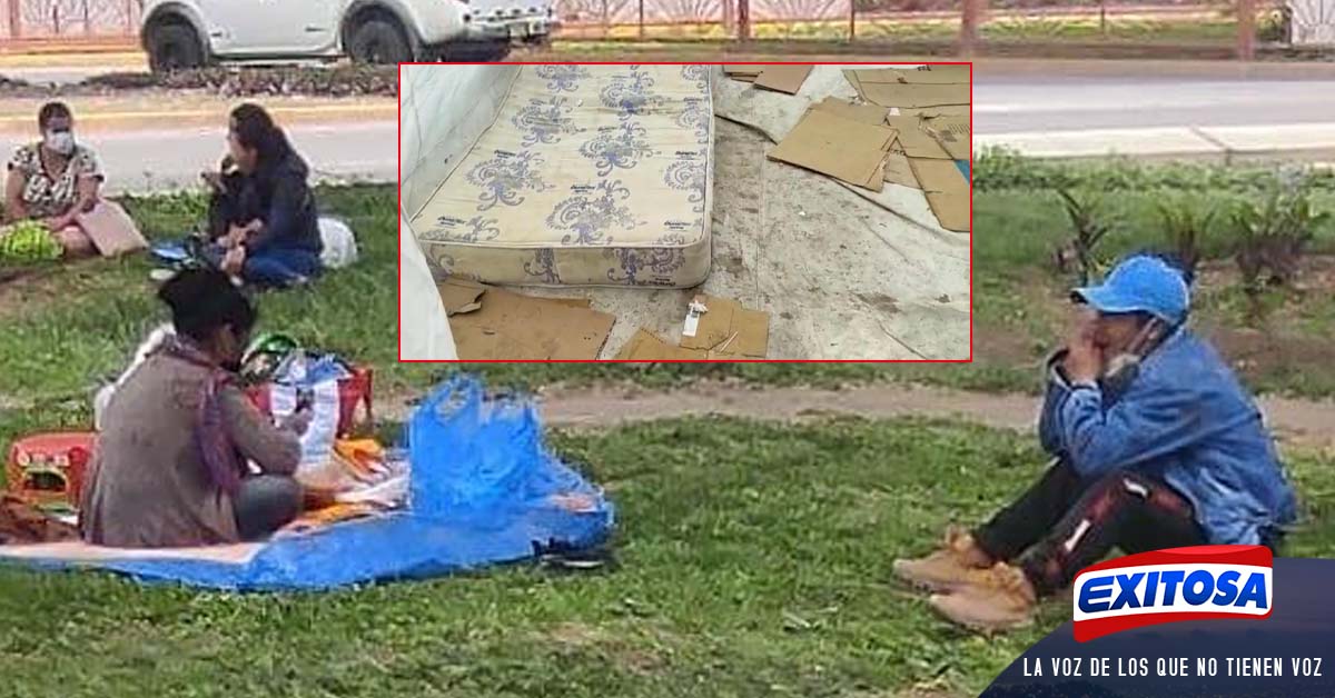 Adictos extranjeros invaden carpas de auxilio de Hospital Regional