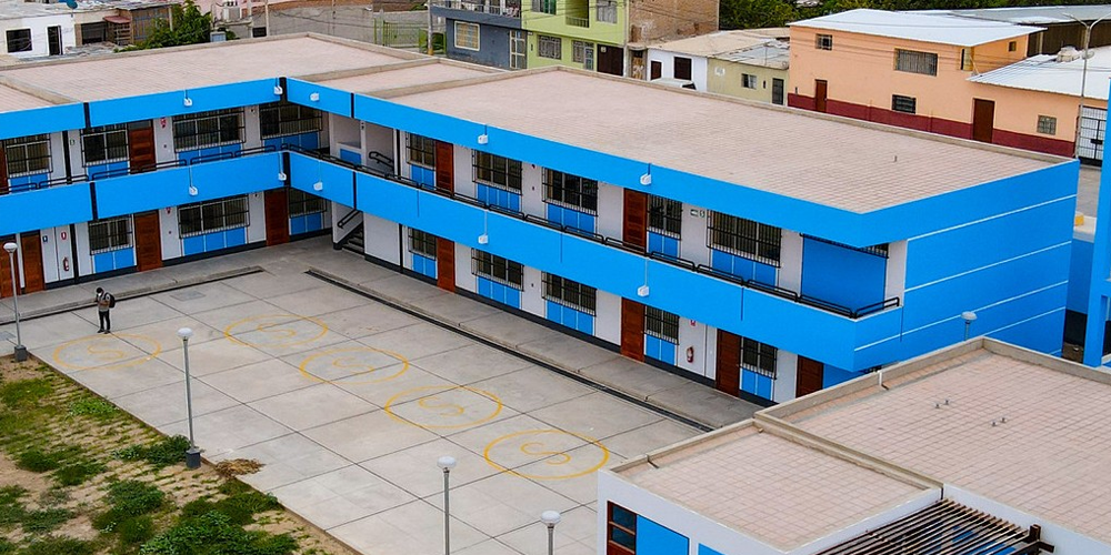 Más de 500 alumnos iniciarán clases en restaurado colegio de Guadalupe