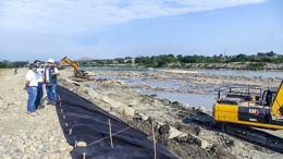 Midagri ejecuta obras de protección ribereña Midagri ejecuta obras de protección ribereña