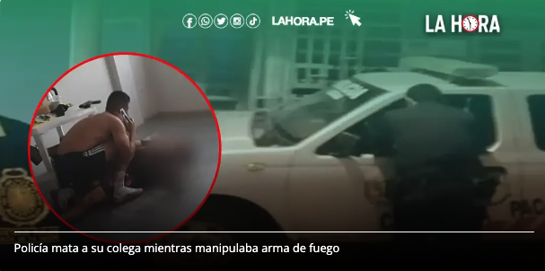 Trágica pérdida: Policía muere al recibir disparo de compañero en Pacasmayo