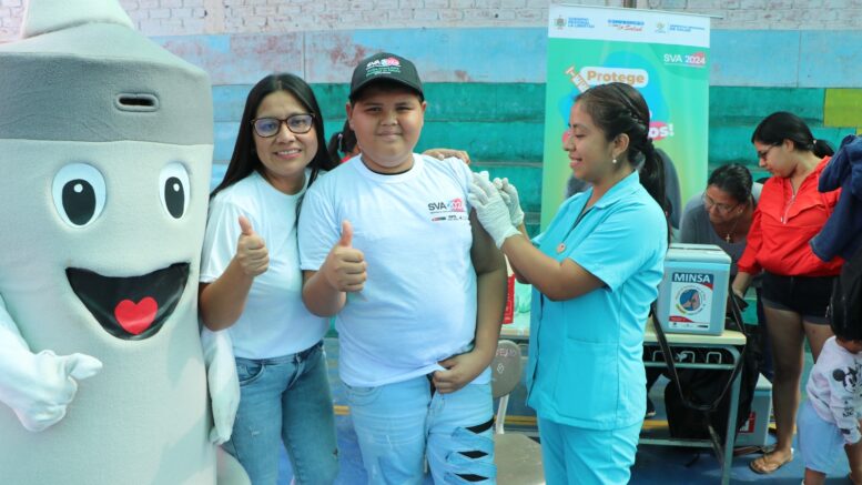 GERESA inaugura la Semana de Vacunación en las Américas 2024: Un esfuerzo por la salud pública en La Libertad