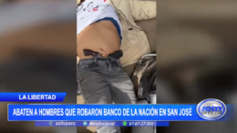 Versión Policial del Enfrentamiento en Pacasmayo: Caen Delincuentes con Antecedentes tras Asalto Bancario