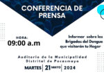 Conferencia de Prensa: Brigadas contra el Dengue en Pacasmayo