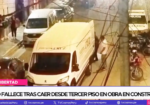 Tragedia en Guadalupe: Obrero pierde la vida al caer desde tercer piso en obra de construcción