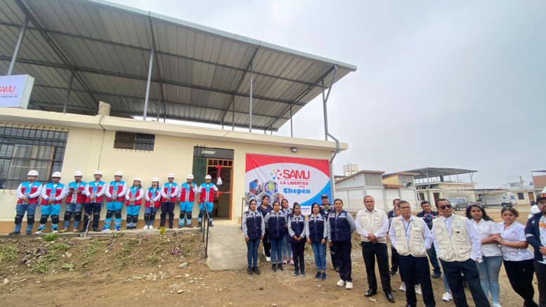 Dinamizando la Salud: Inauguración de la Primera Base SAMU en Chepén