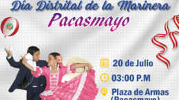 Pasacalle del Día de la Marinera en Pacasmayo