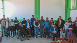 Entrega de Aparatos Biomecánicos en Huamachuco