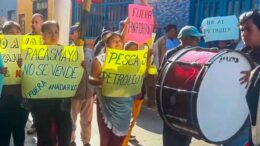 Pescadores de Pacasmayo protestan contra Anadarko