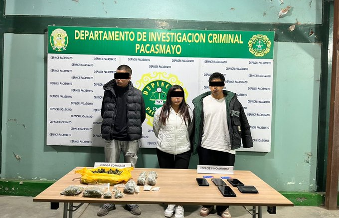 Desarticulan banda de tráfico de drogas en Pacasmayo