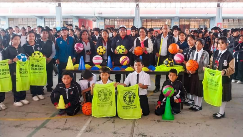 IPD apoya el deporte escolar en Pacasmayo