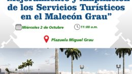 Mejoras Turísticas en el Malecón Grau