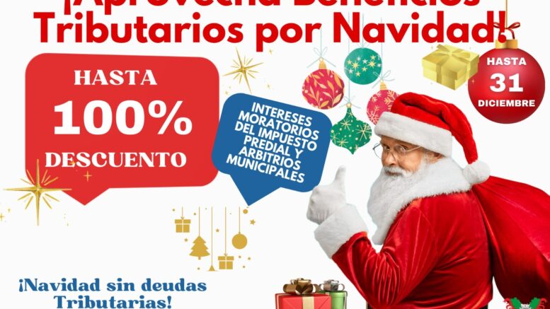 Grandes Descuentos Tributarios en Pacasmayo por Navidad