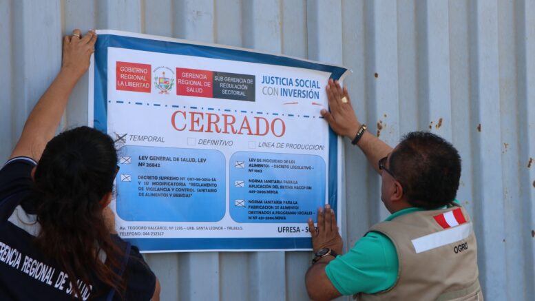 Clausuran planta por venta de carne de caballo en Pacasmayo