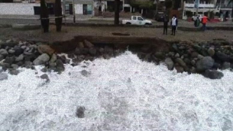 Advertencia de oleajes anómalos en playas de La Libertad