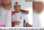 Asesinan a joven mototaxista en Chepén: Comunidad consternada