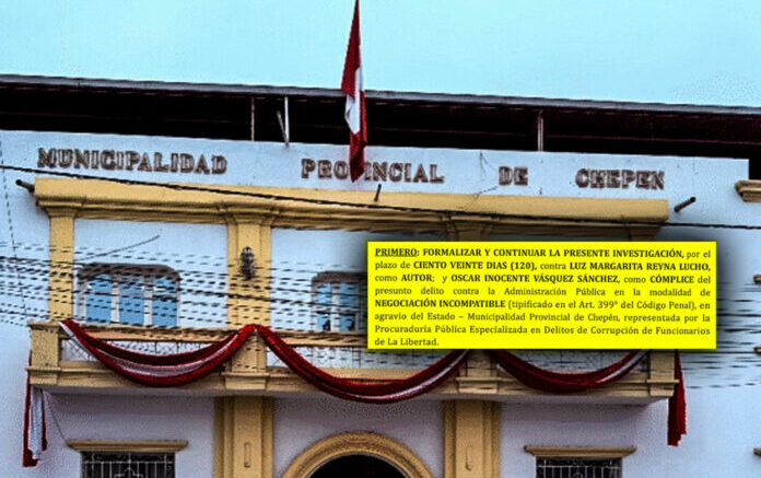 Corrupción en Chepén: Fiscalía investiga exfuncionaria