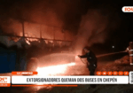Extorsión en Chepén: Queman buses por no pagar cupos
