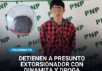 Detenido joven de 19 años en Ciudad de Dios por extorsión