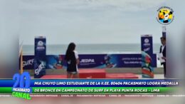 Surf Pacasmayo: Mía Chuyo Limo gana medalla de bronce en Campeonato Nacional Surf Pacasmayo: Mía Chuyo Limo gana medalla de bronce en Campeonato Nacional