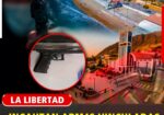 Armas vinculadas a diversos ataques: la gravedad de la seguridad en la región
