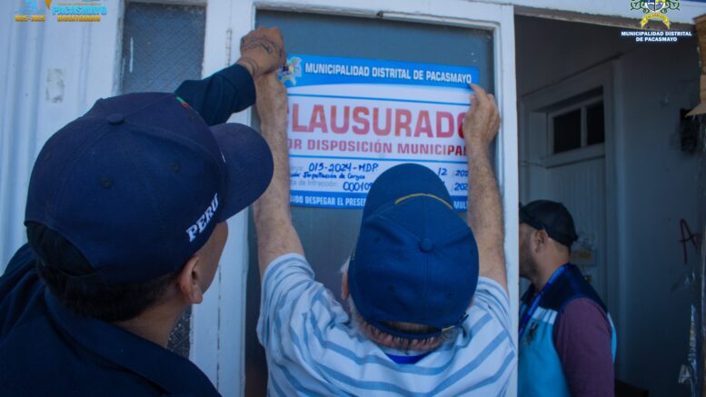 Operativo Inopinado en Malecón Grau Pacasmayo
