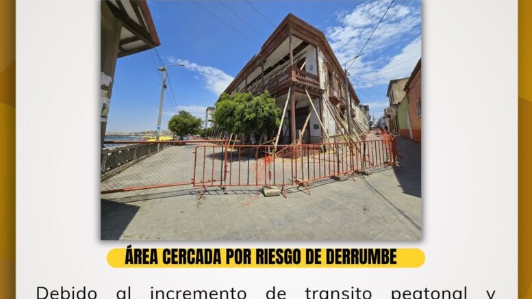 Peligro de Derrumbe en Pacasmayo: Medidas de Seguridad Peligro de Derrumbe en Pacasmayo: Medidas de Seguridad