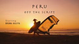 Aventura de Kitesurf en Pacasmayo con Bruna Kajiya Aventura de Kitesurf en Pacasmayo con Bruna Kajiya